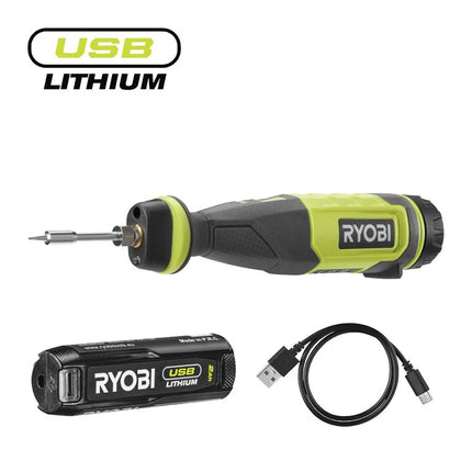 Ryobi RSI4-120G Soldeerbout USB Lithium 4V - 5133006146