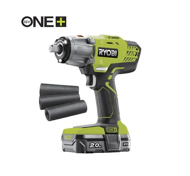 Ryobi R18IW3-120S Slagmoersleutel- 18V Snoerloze 3 snelheden- 5133003574