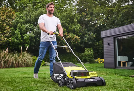 Ryobi RY18SFX35A-240 Verticuteerder 18V Snoerloze Brushless 35cm (2x 4.0Ah)- 5133004549