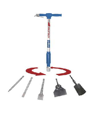 Scheppach pneumatische 5-in-1 tool aero 2 spade - 5909601900