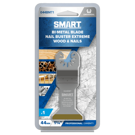 SMART Universal 44mm Titanium Bi-metal Blade 3st - 044BMT3