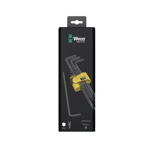Wera 950 PKL/9 SZ N SB Stiftsleutelset, inch, BlackLaser