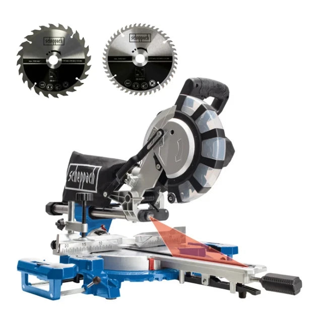 Scheppach Kap- en trekzaag HM254SPX- 5901222901