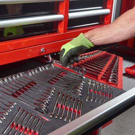 Milwaukee SRC46-1 grote stalen gereedschapswagen 10 lades- 4932478852