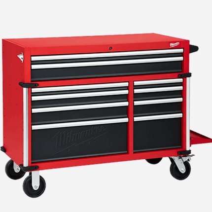 Milwaukee SRC46-1 grote stalen gereedschapswagen 10 lades- 4932478852