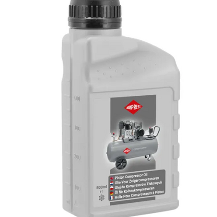 Airpress zuigercompressor olie 0.5L 12491
