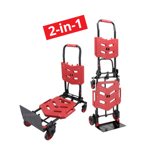 Airpress Opvouwbare 2-in-1 steekwagen en transportkar - 79516