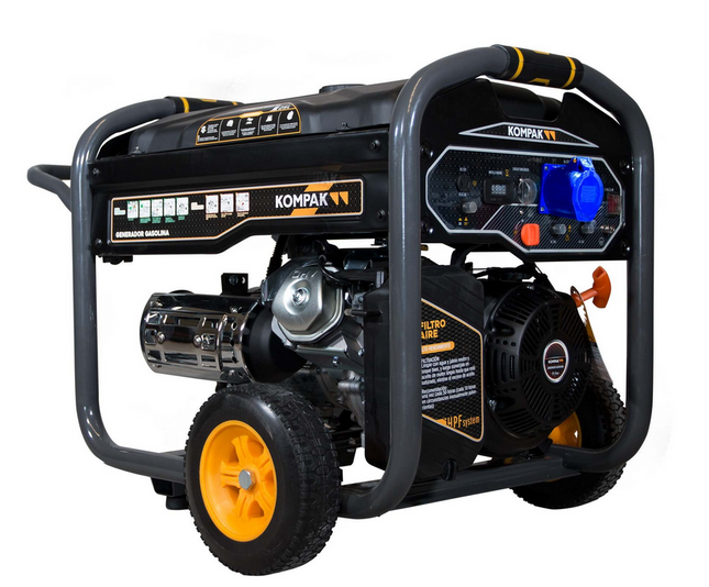 KOMPAK K8000 benzine aggregaat 6500W 230V