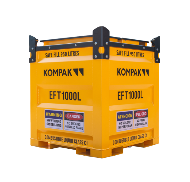 KOMPAK EFT1000L externe brandstoftank 1000L voor generator