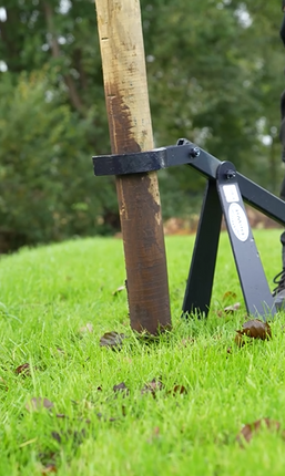 DE WIT Palentrekker met hefboom trekt palen tot Ø 100 mm