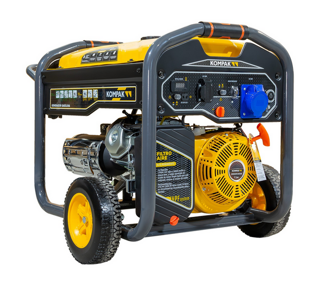 KOMPAK K9000E-STRONG benzine aggregaat 8000W 230V