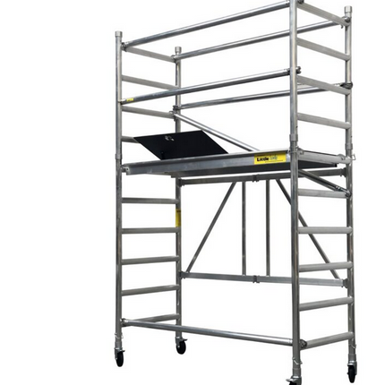 Little jumbo Vouwsteiger 180 cm + vouwdeel 100 met luik - 41601838 (LxBxH 185x74x254 cm)