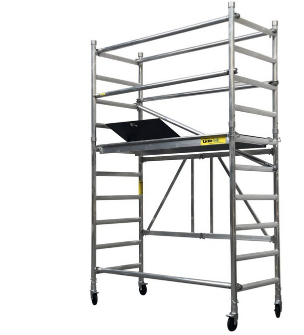 Little jumbo Vouwsteiger 180 cm + vouwdeel 100 met luik - 41601838 (LxBxH 185x74x254 cm)