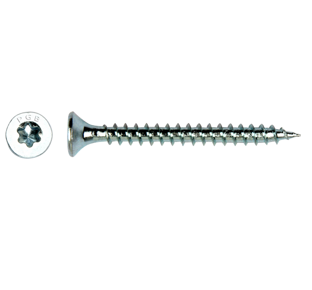 Pgb-fasteners spaanplaatschroef VK-T 3,0x16 voldraad Zn T10 -200st.