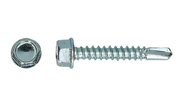 Pgb-fasteners zelfborende schroef D.7504K 4,8x19 voldraad Zn 8 -200st.