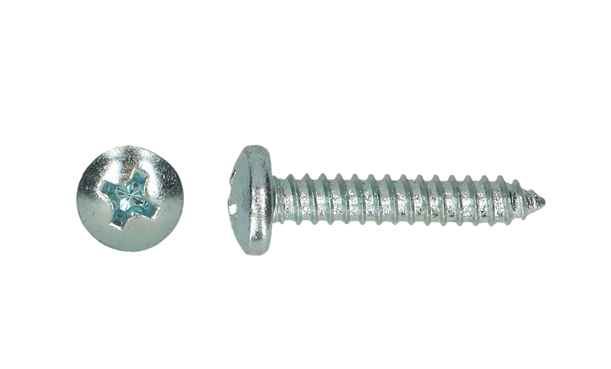 Pgb-fasteners plaatschroef DIN 7981C-H 4,8x32 voldraad Zn -200st.