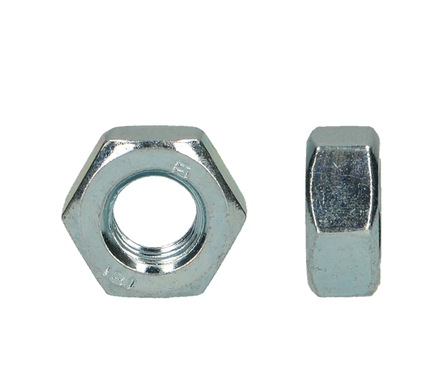 Pgb-fasteners zeskantmoer KL8 DIN 934 M12 Zn - 100st.