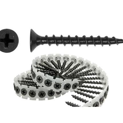 Pgb-fasteners snelbouwschroef "C" op band gefosf. 3,9x35 voldraad - 1000st.