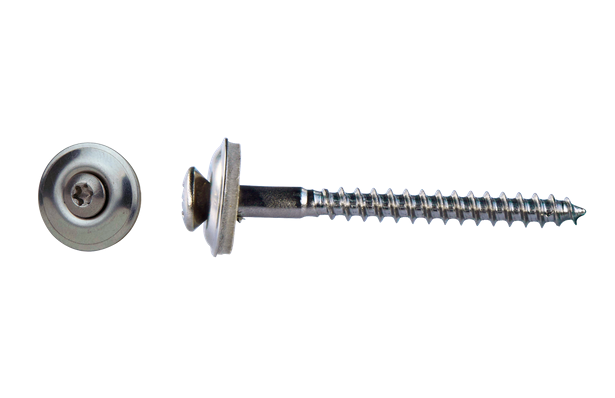 Pgb-fasteners houtschroef DIN7995+EPDM15 4,5x100 T20 deeldraad - 50st.