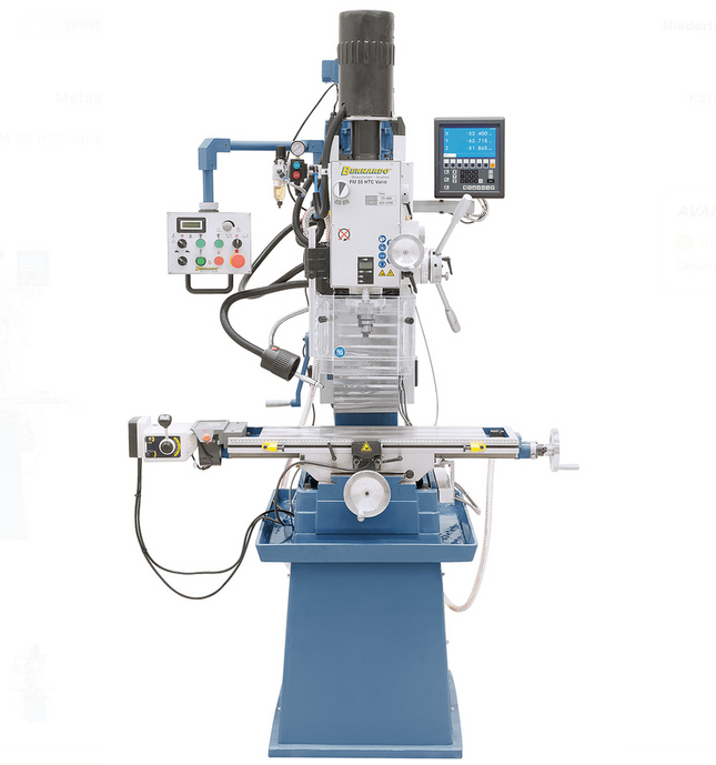 Bernardo Boor-freesmachine FM 55 HTC Vario Digi - 02-1102