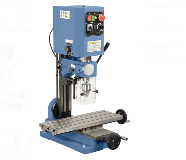 Bernardo Boor-freesmachine KF 10 L 230V - 02-1006
