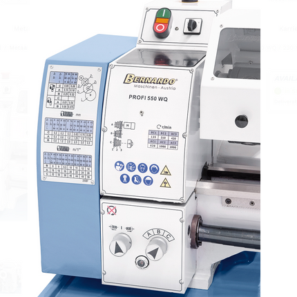 Bernardo Draaibank Profi 550 WQ 400V - 03-1135