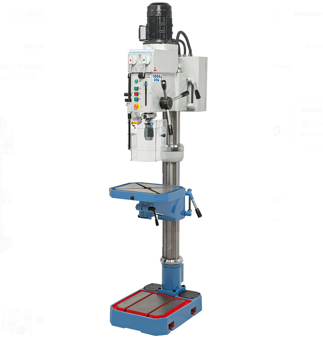 Bernardo Kolomboormachine GB 30 S zonder koelpomp - 01-1253