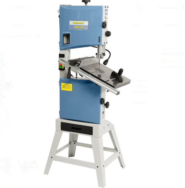 Bernardo Lintzaagmachine HBS 320 - 11-4002