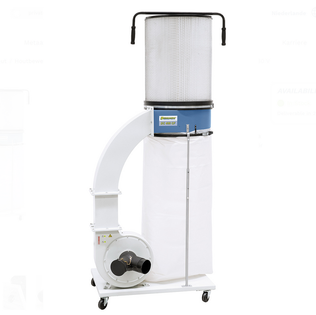 Stofafzuiging DC 450 CF met fijnfilterpatroon 230V - 12-2094
