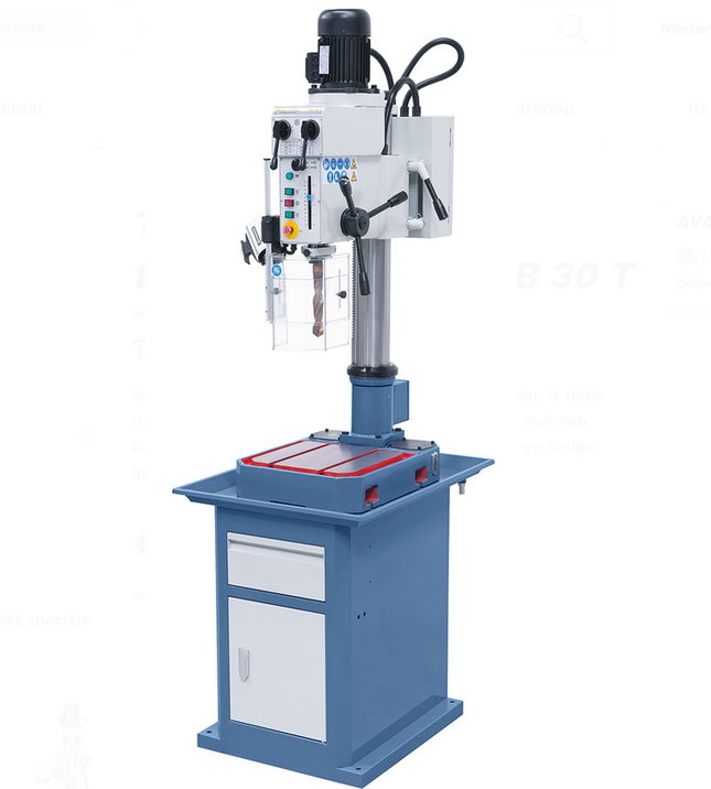 Bernardo Tafelboormachine GB 30 T zonder koelpomp - 01-1251