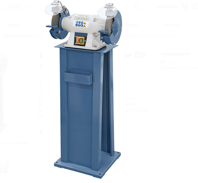 Bernardo Tafelslijpmachine DS 175 S 230V - 05-1121