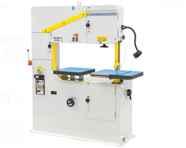 Bernardo Verticale bandzaagmachine VMS 1000/400V - 04-1806