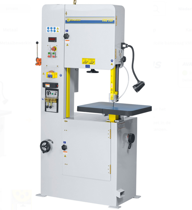 Bernardo Verticale bandzaagmachine VMS 520 / 400V - 04-1800