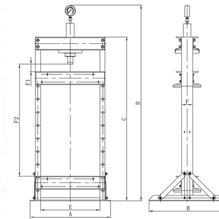 Bernardo Werkplaatspers WK 20 FH Pro - 06-1709