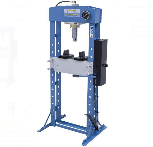 Bernardo Werkplaatspers WK 30 FH Pro - 06-1710