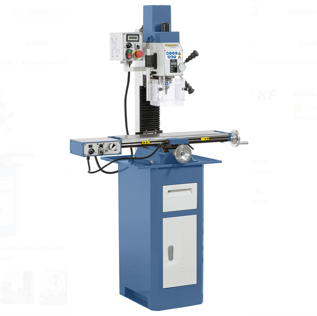 Boor-freesmachine KF 25 PRO met autovoeding - 02-1032