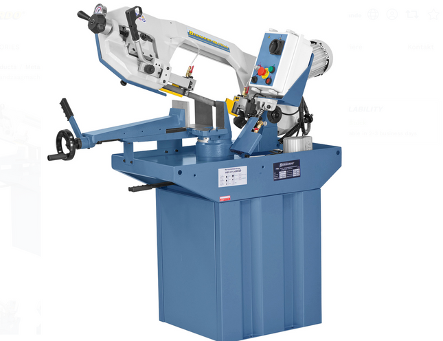 Horizontale Bandzaagmachine HBS 275 Vario / 230V - 04-1697