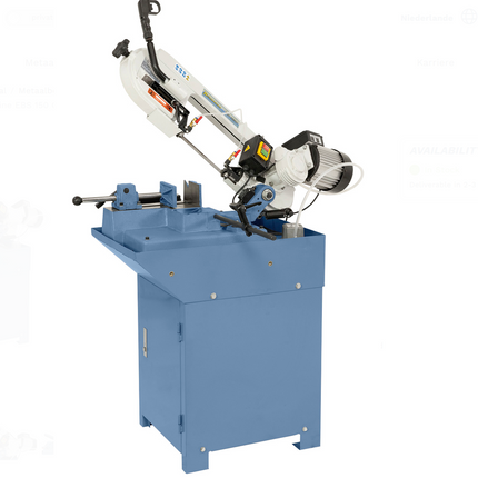 Metaal Bandzaagmach EBS 150 GC 230V incl. onderstel - 04-1056