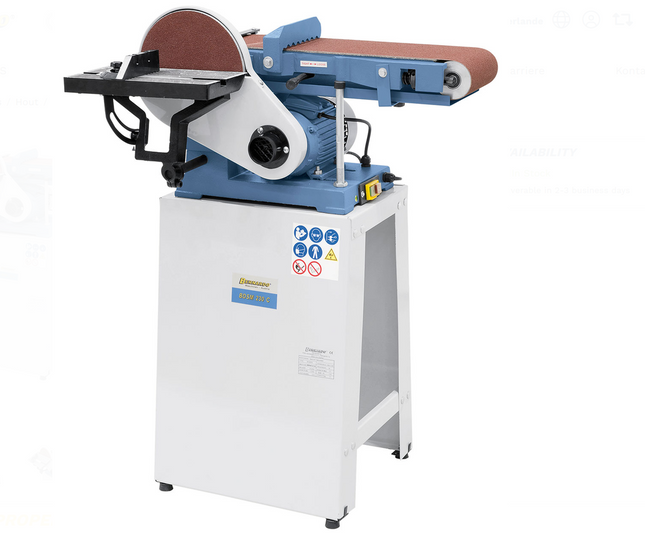 BDSM 230 band en schijfschuur machine - 11-4305