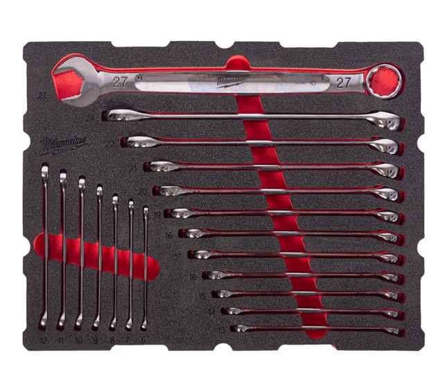Milwaukee PACKOUT sleutelset 19-delig - 4932501871