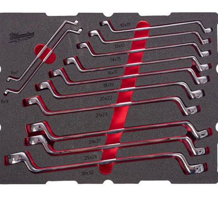 Milwaukee PACKOUT ringsleutelset 12-delig - 4932501873