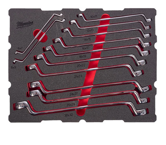 Milwaukee PACKOUT ringsleutelset 12-delig - 4932501873
