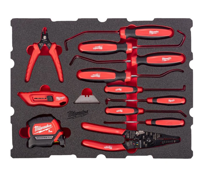 Milwaukee PACKOUT hakenset 17-delig - 4932501877