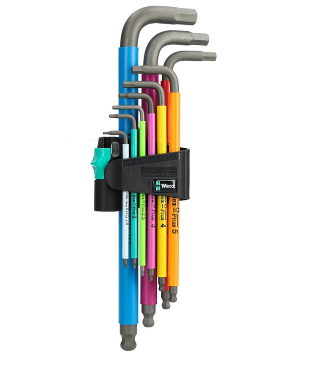 Wera Multicolour Stiftsleutelset