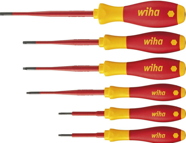 Wiha schroevendraaierset SoftFinish electric torx 6-delig