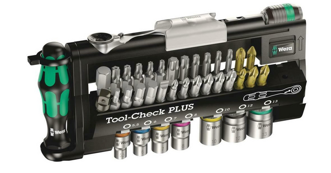 Wera 38-Delige gereedschapscombinatie Tool-Check PLUS