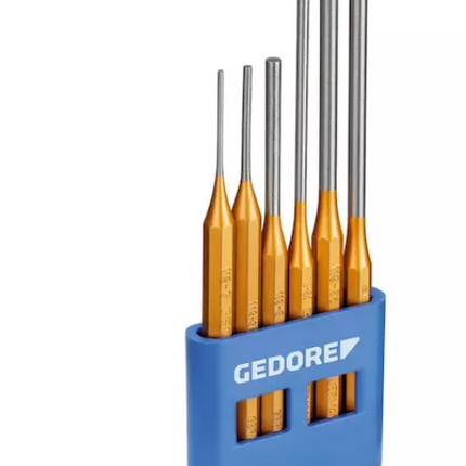 Gedore pendrijverset 6-dlg in PVC-houder