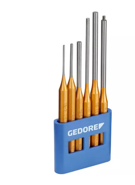 Gedore pendrijverset 6-dlg in PVC-houder