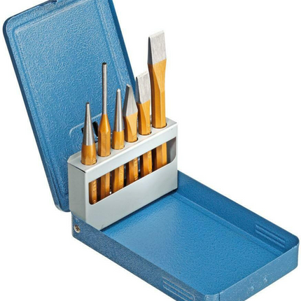 Gedore gereedschapset 6-dlg in metalen cassette