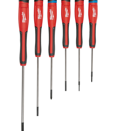 Milwaukee Precisie schroevendraaier 6 stuks - 4932471869
